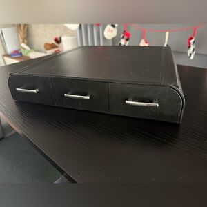 Stand Riser with Two mini Drawers